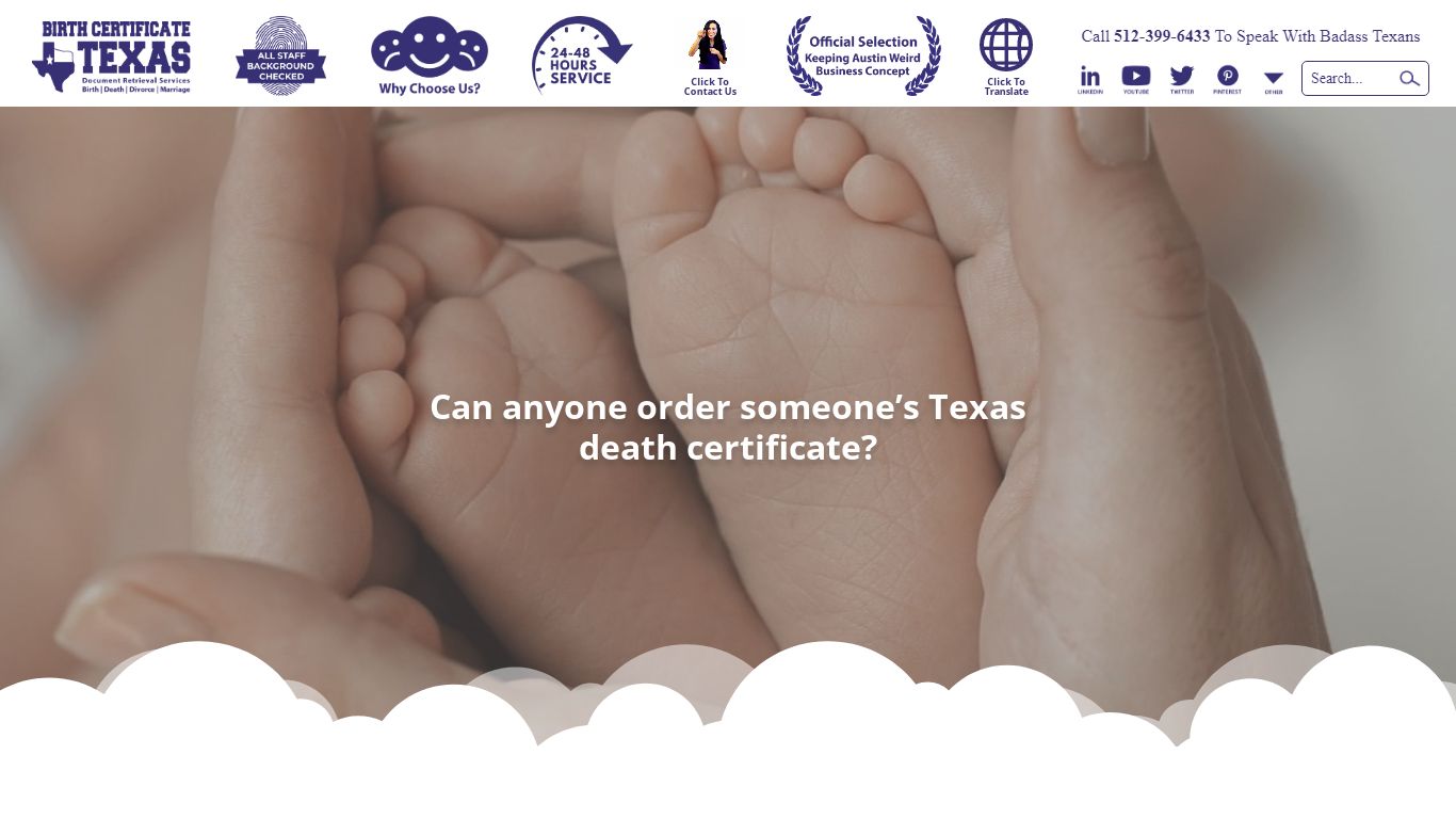 Can Anyone Order Someone's Texas Death Certificate